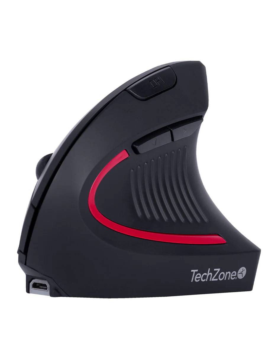 Mouse inalámbrico TECHZONE recargable ERGONO 02 - Mouse inalámbrico TECHZONE recargable ERGONO 02 -